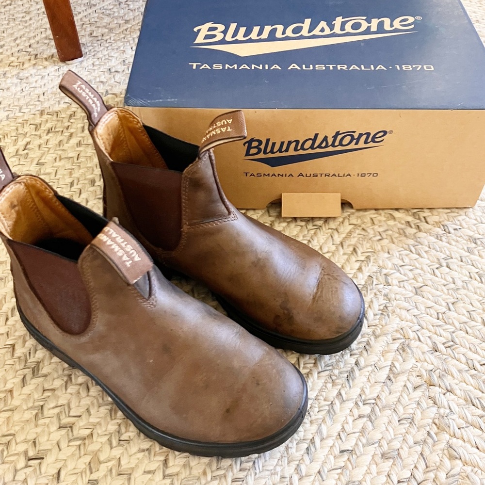 Blundstone Chelsea Rustic Brown Boot AU 4.5